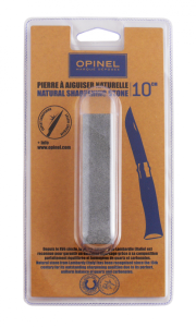Камень Opinel для заточки ножей, длина 10 см, Natural Lombardy Камень Opinel для заточки ножей, длина 10 см, Natural Lombardy