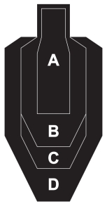 Мишень № 13с метрическая (бумага 80 г.м) Мишень № 13с метрическая (бумага 80 г.м)