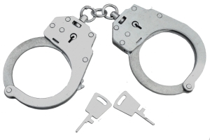 Наручники БР-1КФ-0001 Краб с фиксатором, покрытие хим.никель Наручники БР-1КФ-0001 Краб с фиксатором, покрытие хим.никель