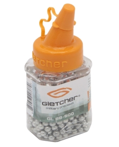 Gletcher - пульки сферические оцинкованные 500 шт - 1 Gletcher - пульки сферические оцинкованные 500 шт - 1