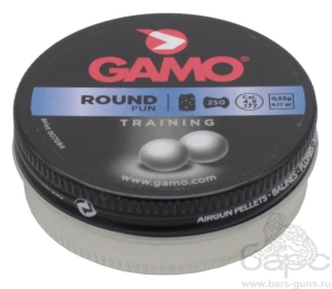 Пульки Gamo Round калибр 4,5 мм 0,53 г 250 шт - 1 Пульки Gamo Round калибр 4,5 мм 0,53 г 250 шт - 1