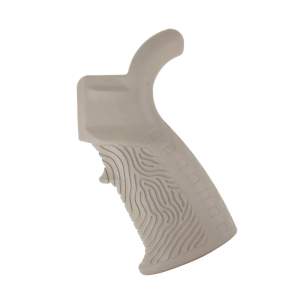 Прорезиненая рукоять на AR15 с бобровым хвостом, DLG Tactical (песочный) Прорезиненая рукоять на AR15 с бобровым хвостом, DLG Tactical (песочный)