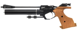 МР-672-02 пневматический спортивный пистолет (с баллоном) МР-672-02 пневматический спортивный пистолет (с баллоном)