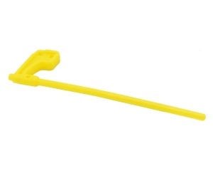 DLG - флажок безопасности желтый длинный - карабин -1 DLG - флажок безопасности желтый длинный - карабин -1