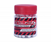 Шарики для пневматики пластиковые Stalker кал. 6мм, 0,20г (250шт) Шарики для пневматики пластиковые Stalker кал. 6мм, 0,20г (250шт)