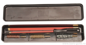 Набор для чистки Baiex пластиковый футляр 3 ерша калибр 9,5 мм 366ТКМ Набор для чистки Baiex пластиковый футляр 3 ерша калибр 9,5 мм 366ТКМ