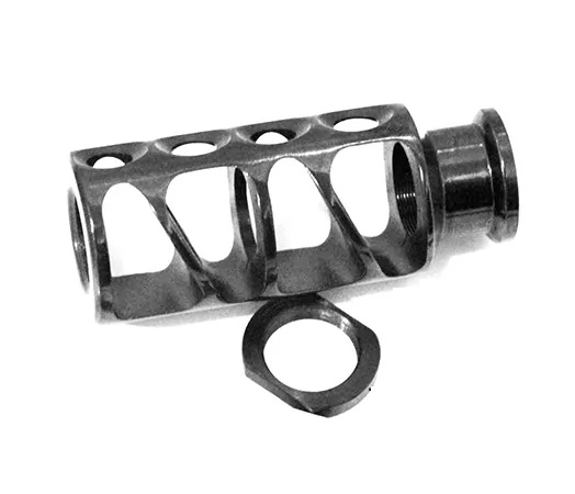 Пламегаситель ЕГЕРЬ 12кал.(с элементами ДТК)-1 Пламегаситель ЕГЕРЬ 12кал.(с элементами ДТК)-1