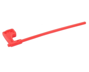 DLG - флажок безопасности розовый длинный - карабин -1 DLG - флажок безопасности розовый длинный - карабин -1