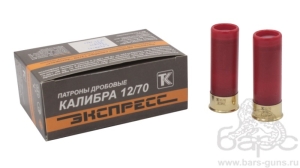 Патрон 12х70 дробь Экспресс Техкрим - 1 Патрон 12х70 дробь Экспресс Техкрим - 1