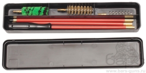 Набор для чистки Baiex пластиковый футляр 3 ерша калибр 28 Набор для чистки Baiex пластиковый футляр 3 ерша калибр 28