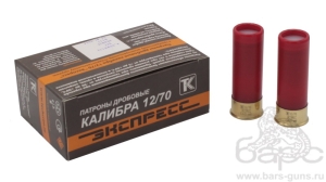 Патрон 12х70 дробь 1 Экспресс Техкрим - 1 Патрон 12х70 дробь 1 Экспресс Техкрим - 1