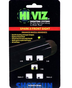 Мушка HIVIZ SPARK 2 front sight зеленая универсальная Мушка HIVIZ SPARK 2 front sight зеленая универсальная