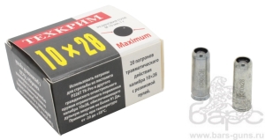 Патрон 10х28 Maximum пуля 1 г Техкрим Патрон 10х28 Maximum пуля 1 г Техкрим