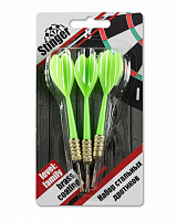 Дротики для дартса Stinger, 3 шт, 8 гр.,сталь ,латунь, блистер Дротики для дартса Stinger, 3 шт, 8 гр.,сталь ,латунь, блистер