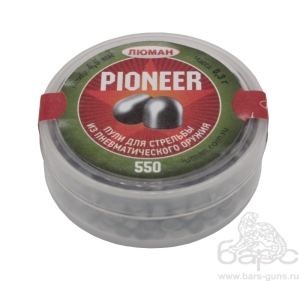 Пульки Люман Pioneer 4,5 мм 0,3 г 550 шт - 1 Пульки Люман Pioneer 4,5 мм 0,3 г 550 шт - 1