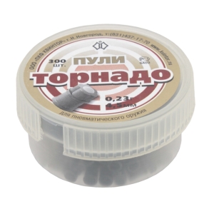 Квинтор - пули Торнадо калибр 4,5 мм вес 0,23 г пачка 300 шт - 1 Квинтор - пули Торнадо калибр 4,5 мм вес 0,23 г пачка 300 шт - 1