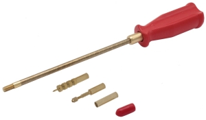 Чистоган - шомпол пистолетный латунный СН-32СВР-15 длина 15 см резьба 12-28 иголка-адаптер A2S-Al-1 вишер СН-38J переходник СН-АL-5 - 01 Чистоган - шомпол пистолетный латунный СН-32СВР-15 длина 15 см резьба 12-28 иголка-адаптер A2S-Al-1 вишер СН-38J переходник СН-АL-5 - 01