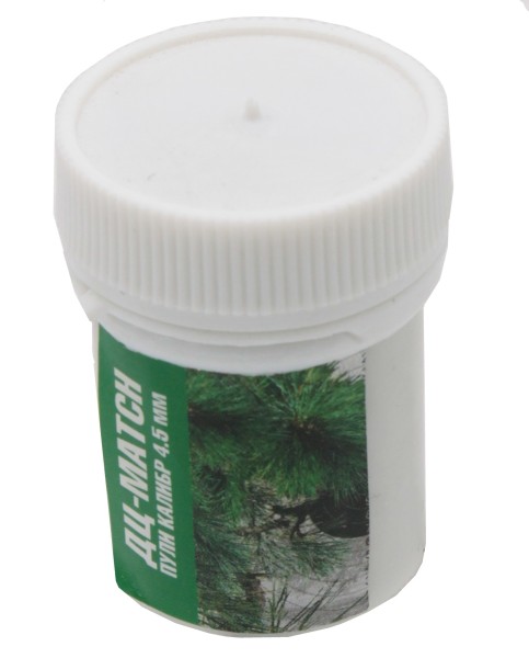 Пульки ДЦ Матч калибр 4,5 мм банка 160 шт - 1 Пульки ДЦ Матч калибр 4,5 мм банка 160 шт - 1