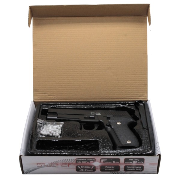 Stalker - SA226 Spring пистолет пневматический калибр 6 мм - 5 Stalker - SA226 Spring пистолет пневматический калибр 6 мм - 5