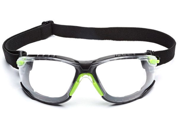 Очки Solus 1000, защитные, покрытие Scotchgard, против запотевания и царапин, прозрачные-3 Очки Solus 1000, защитные, покрытие Scotchgard, против запотевания и царапин, прозрачные-3