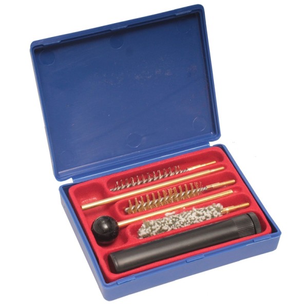 BAIEX - набор для чистки пистолетный калибр 9-357-38 мм латунный шомпол 3 ерша масленка пластиковый футляр - 2 BAIEX - набор для чистки пистолетный калибр 9-357-38 мм латунный шомпол 3 ерша масленка пластиковый футляр - 2