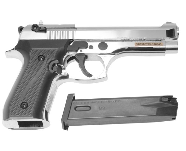 Kurs - пистолет сигнальный B92-S калибр 10ТК хром - 2 Kurs - пистолет сигнальный B92-S калибр 10ТК хром - 2