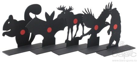 Комплект 5 мишеней Животные - 2 Комплект 5 мишеней Животные - 2