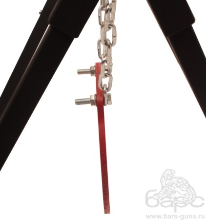 Стойка с цепями для мишени из бронестали - 4