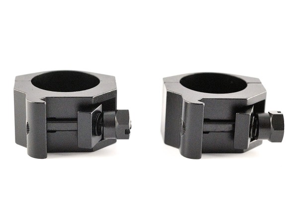 Кольца Nikko Stirling Sport Match, небыстросьемные на Weaver 30мм, низкие, 6 винтов, алюминий-2 Кольца Nikko Stirling Sport Match, небыстросьемные на Weaver 30мм, низкие, 6 винтов, алюминий-2