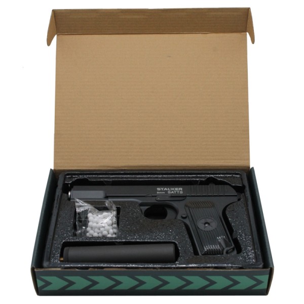 Stalker - SATTS Spring пистолет пневматический калибр 6 мм - 7 Stalker - SATTS Spring пистолет пневматический калибр 6 мм - 7