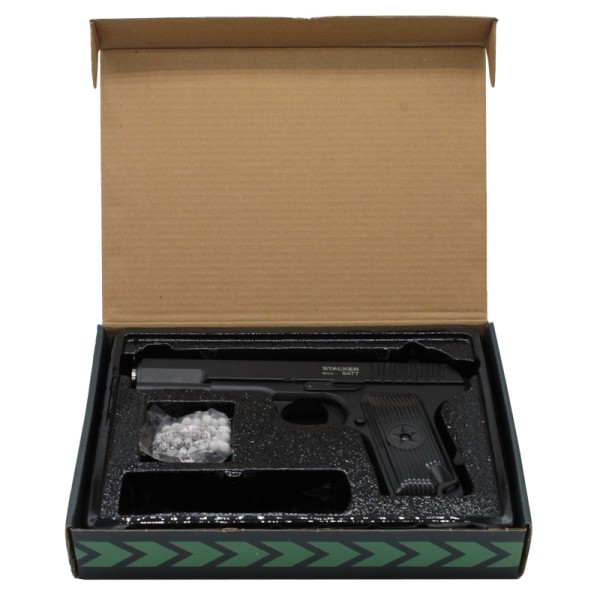 Stalker - SATT Spring пистолет пневматический калибр 6 мм - 4 Stalker - SATT Spring пистолет пневматический калибр 6 мм - 4