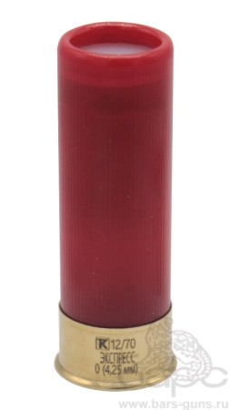 Патрон 12х70 дробь 0 Экспресс Техкрим - 2 Патрон 12х70 дробь 0 Экспресс Техкрим - 2