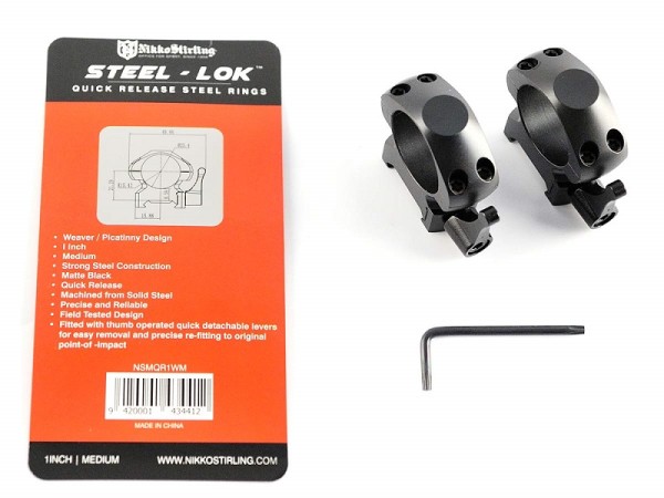 Кольца Nikko Stirling Diamond QR-2 Кольца Nikko Stirling Diamond QR-2