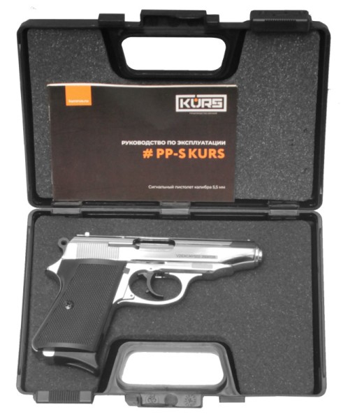 Kurs - пистолет сигнальный PP-S калибр 10ТК хром - 7 Kurs - пистолет сигнальный PP-S калибр 10ТК хром - 7