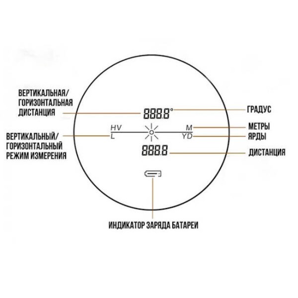 Discovery - дальномер Д600 (серый) - 5 Discovery - дальномер Д600 (серый) - 5