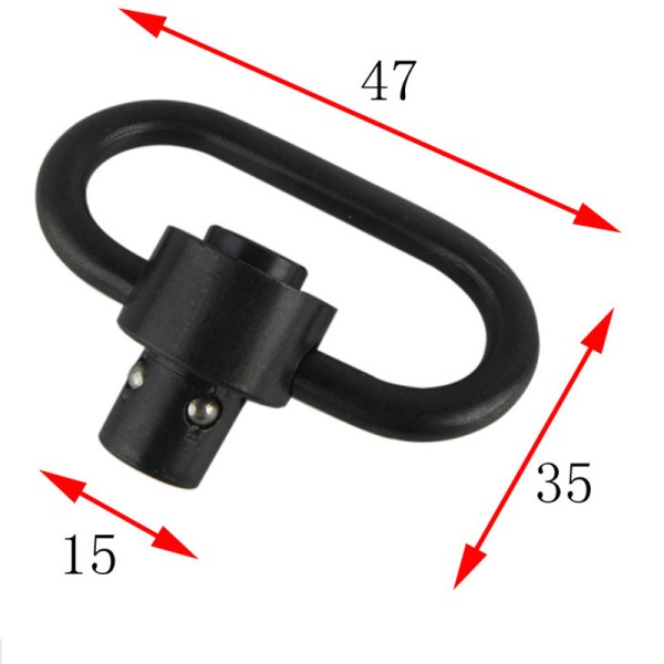 Антабка Laserhunt быстросъемная кнопочная-2 Антабка Laserhunt быстросъемная кнопочная-2