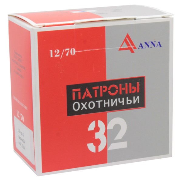 патрон 12х70 картечь 8,5 мм ANNA - 4 патрон 12х70 картечь 8,5 мм ANNA - 4