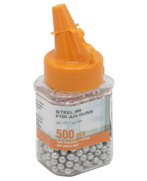 Gletcher - пульки сферические оцинкованные 500 шт - 2 Gletcher - пульки сферические оцинкованные 500 шт - 2