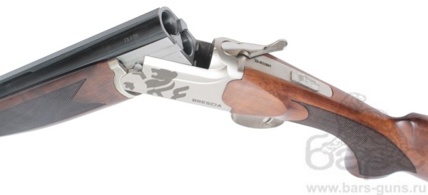 Kral Brescia Coraggio калибр 12х76 - никелированная ствольная коробка 710 мм эжектор Kral Brescia Coraggio калибр 12х76 - никелированная ствольная коробка 710 мм эжектор