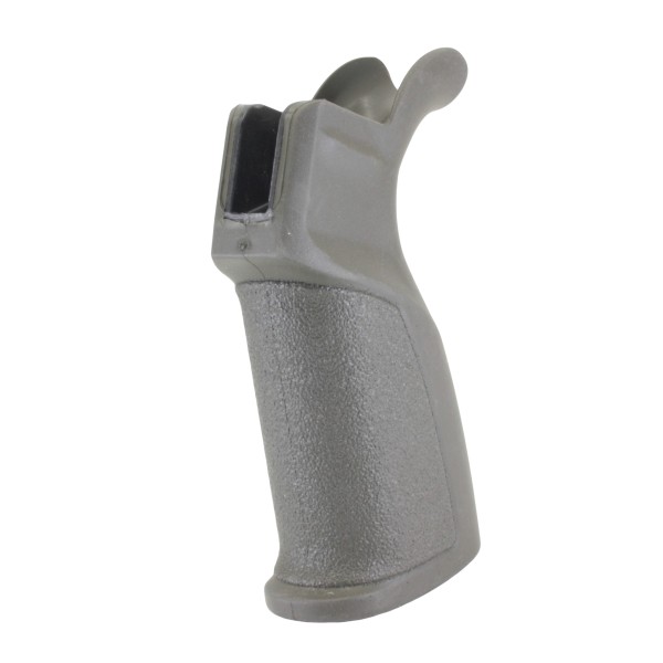 Прорезиненая рукоять на AR  с бобровым хвостом, DLG Tactical (оливковый)-1 Прорезиненая рукоять на AR  с бобровым хвостом, DLG Tactical (оливковый)-1