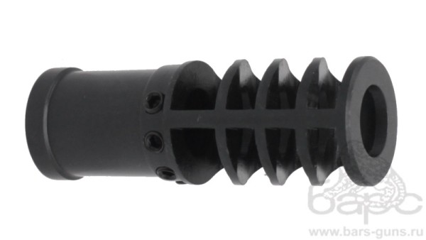 Пламягаситель Тактика Тула Федерал 12 калибр с элементами ДТК - 2 Пламягаситель Тактика Тула Федерал 12 калибр с элементами ДТК - 2