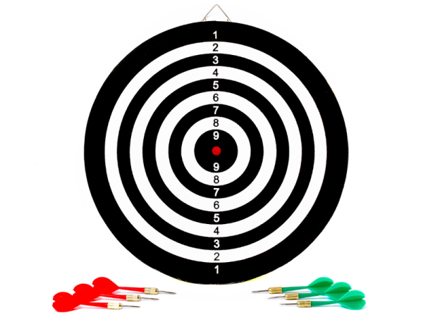 Набор для дартса Stinger начальный уровень диаметр 38 см прессованная бумага - 2 Набор для дартса Stinger начальный уровень диаметр 38 см прессованная бумага - 2