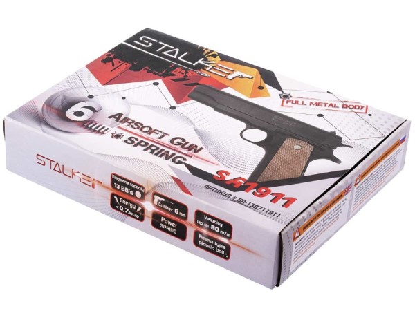Пистолет Stalker SA1911 Spring - 4 Пистолет Stalker SA1911 Spring - 4
