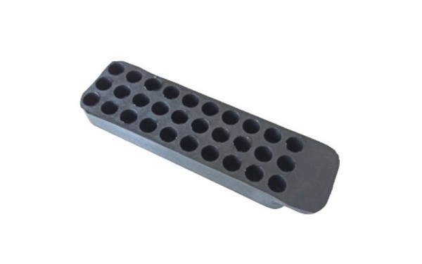 Колодка резиновая под патроны КР-30х9 - 2 Колодка резиновая под патроны КР-30х9 - 2