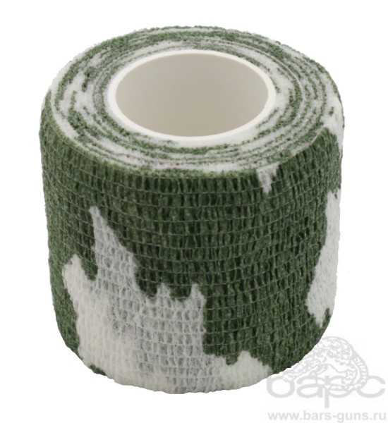 Камуфляжная лента Camo Snow 10 ширина 5 см длина 4,5 м Камуфляжная лента Camo Snow 10 ширина 5 см длина 4,5 м