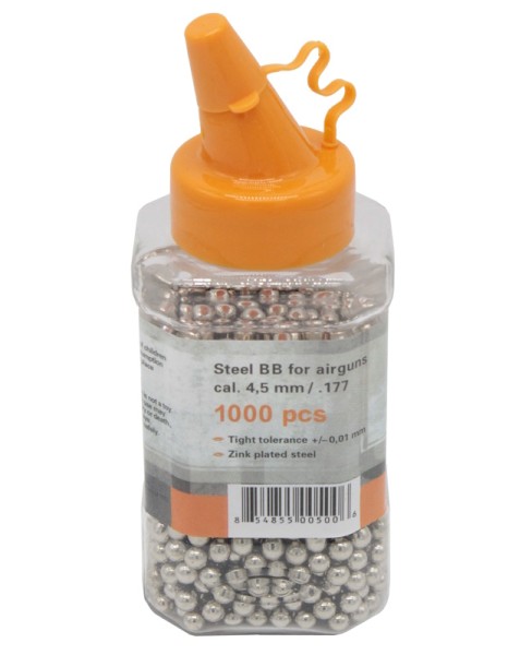 Gletcher - пульки сферические оцинкованные 1000 шт - 2 Gletcher - пульки сферические оцинкованные 1000 шт - 2