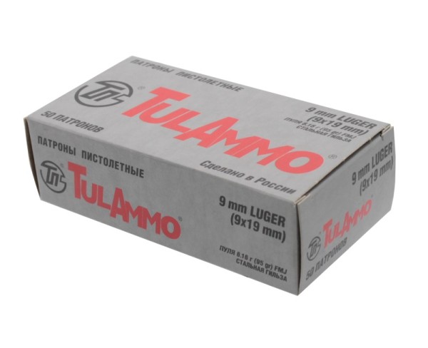 Патрон 9х19 FMJ 95 gr ТПЗ - 4 Патрон 9х19 FMJ 95 gr ТПЗ - 4