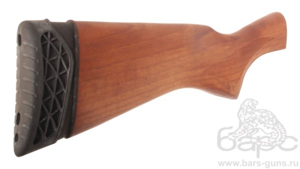 Приклад МР-155 орех с резиновым затыльником - 2 Приклад МР-155 орех с резиновым затыльником - 2