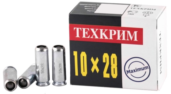 Патрон 10х28 Maximum пуля Техкрим Патрон 10х28 Maximum пуля Техкрим