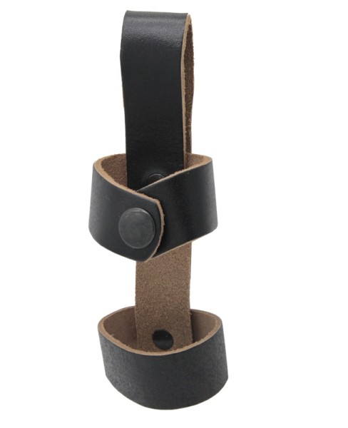 Крепление с кнопкой для палки резиновой кожа - 3 Крепление с кнопкой для палки резиновой кожа - 3